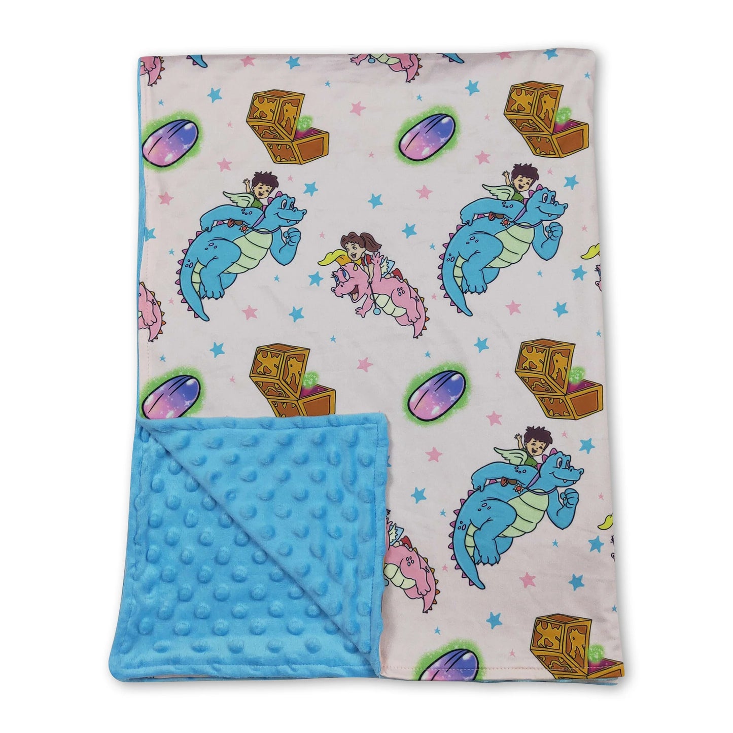 Dragons Minky Blanket