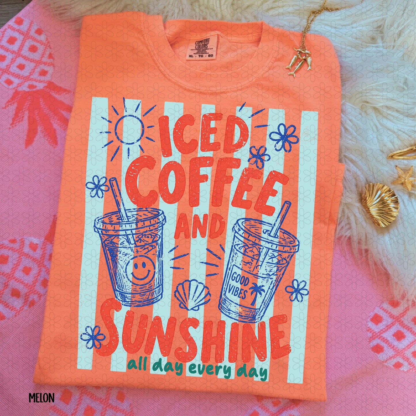 Iced Coffee + Sunshine Tee