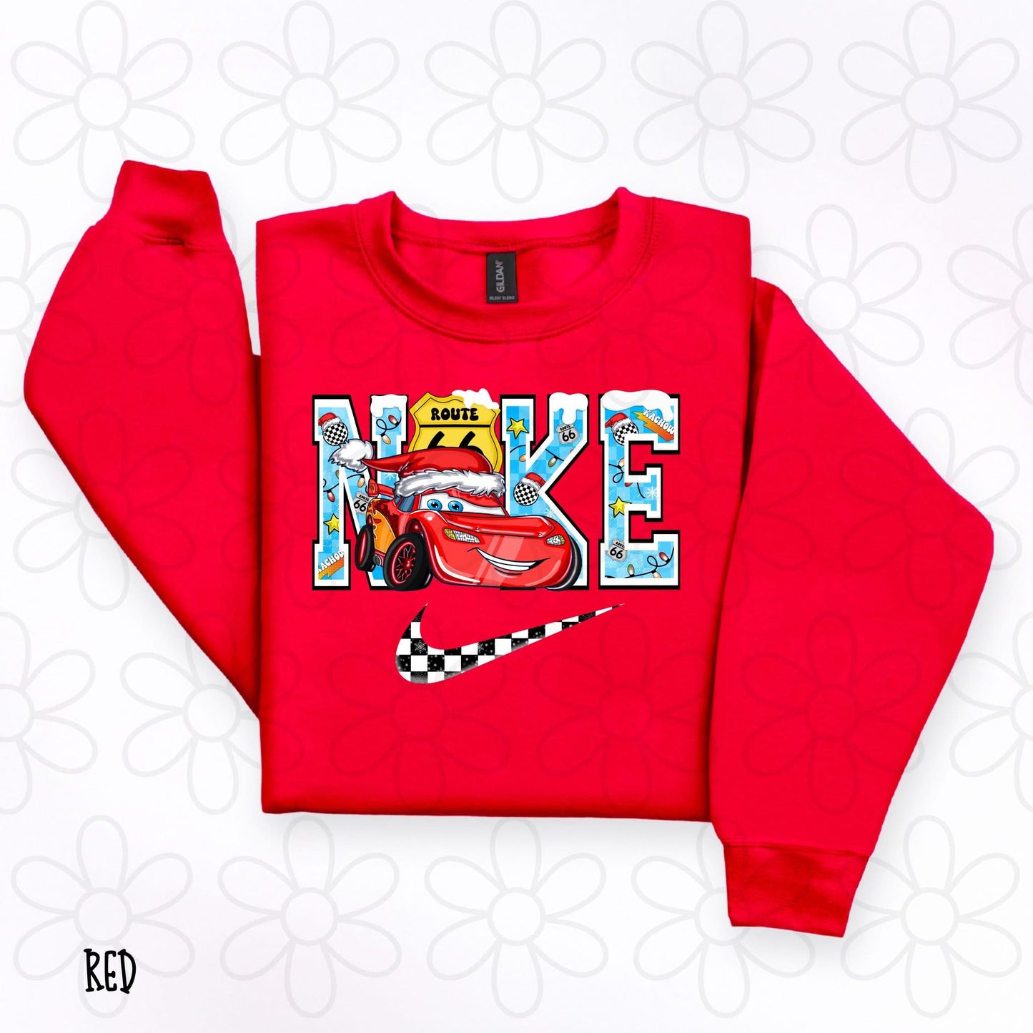 Snowy Cars Crewneck