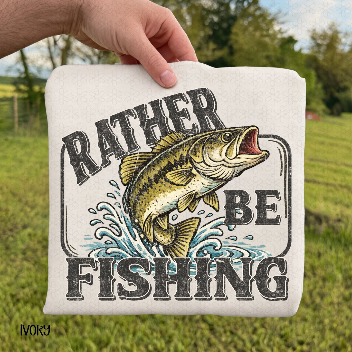 Rather Be Fishing Tee