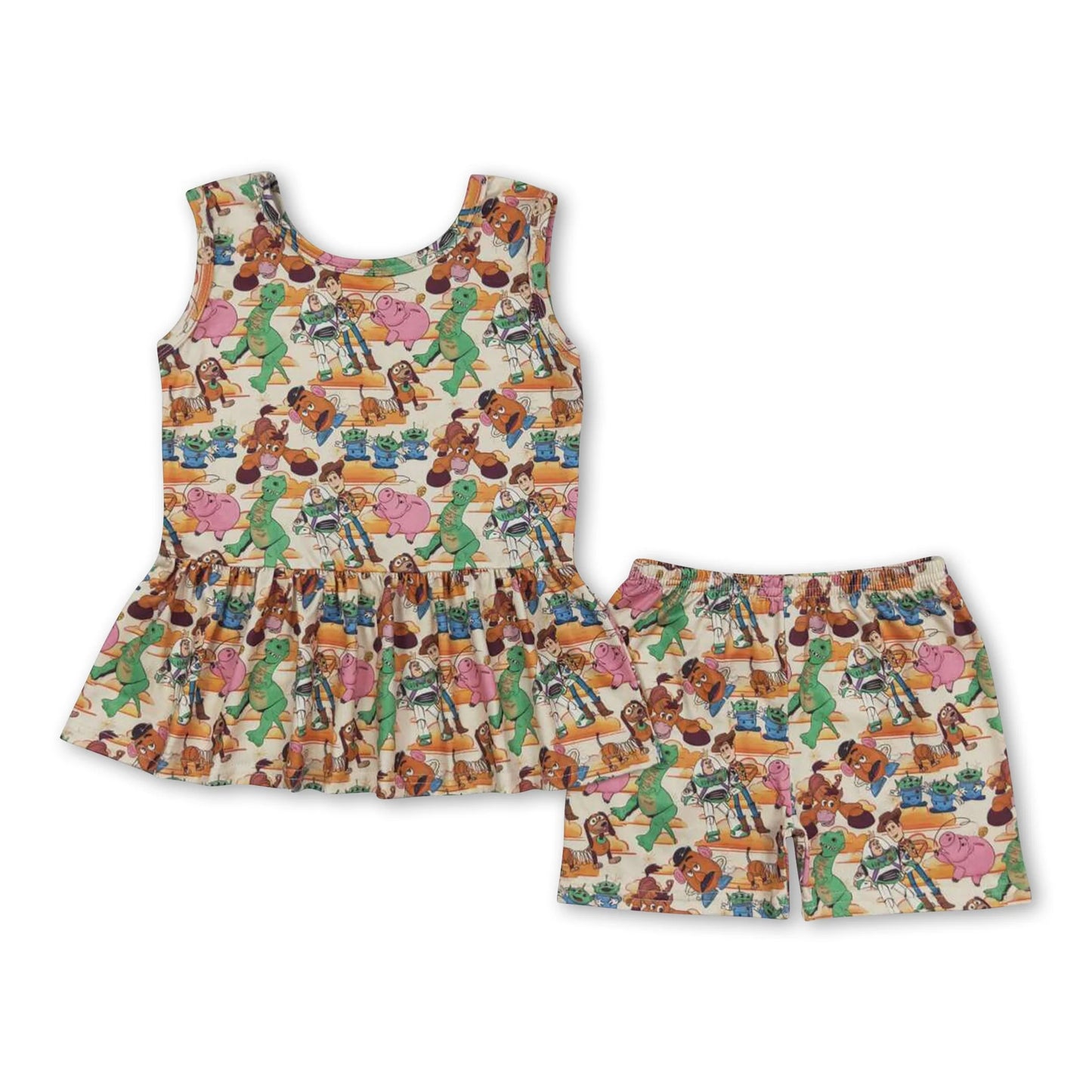 Toy Story Peplum Short Set