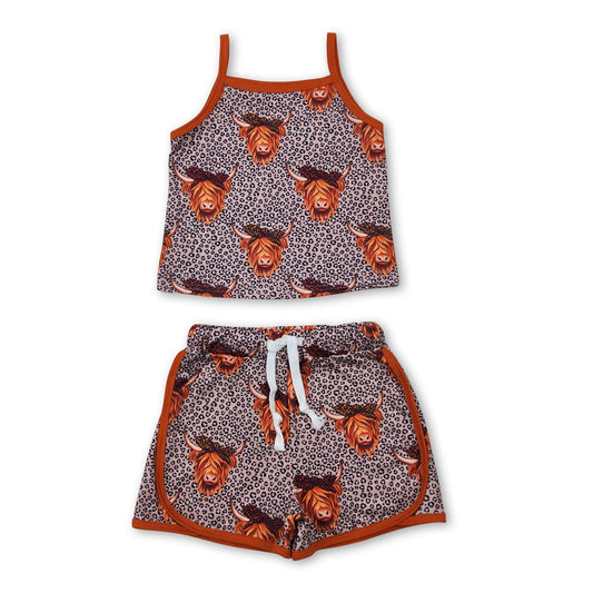 Cow Short Set