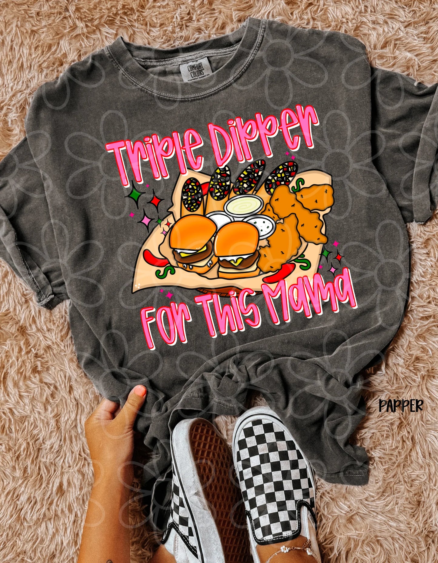 Triple Dipper Mama Tee