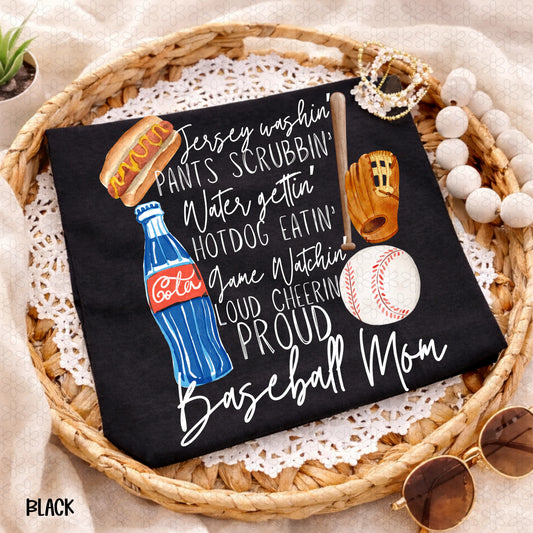 Baseball Mom Tee