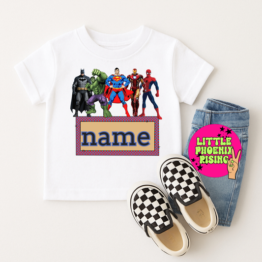 Superhero Custom Tee