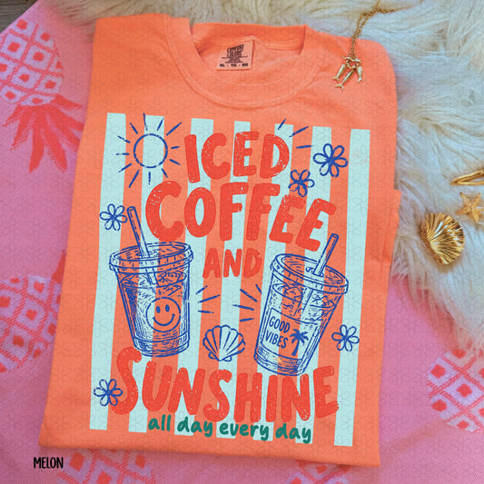 Iced Coffee + Sunshine Tee