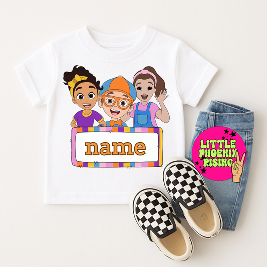 Blippi + Friends Custom Tee