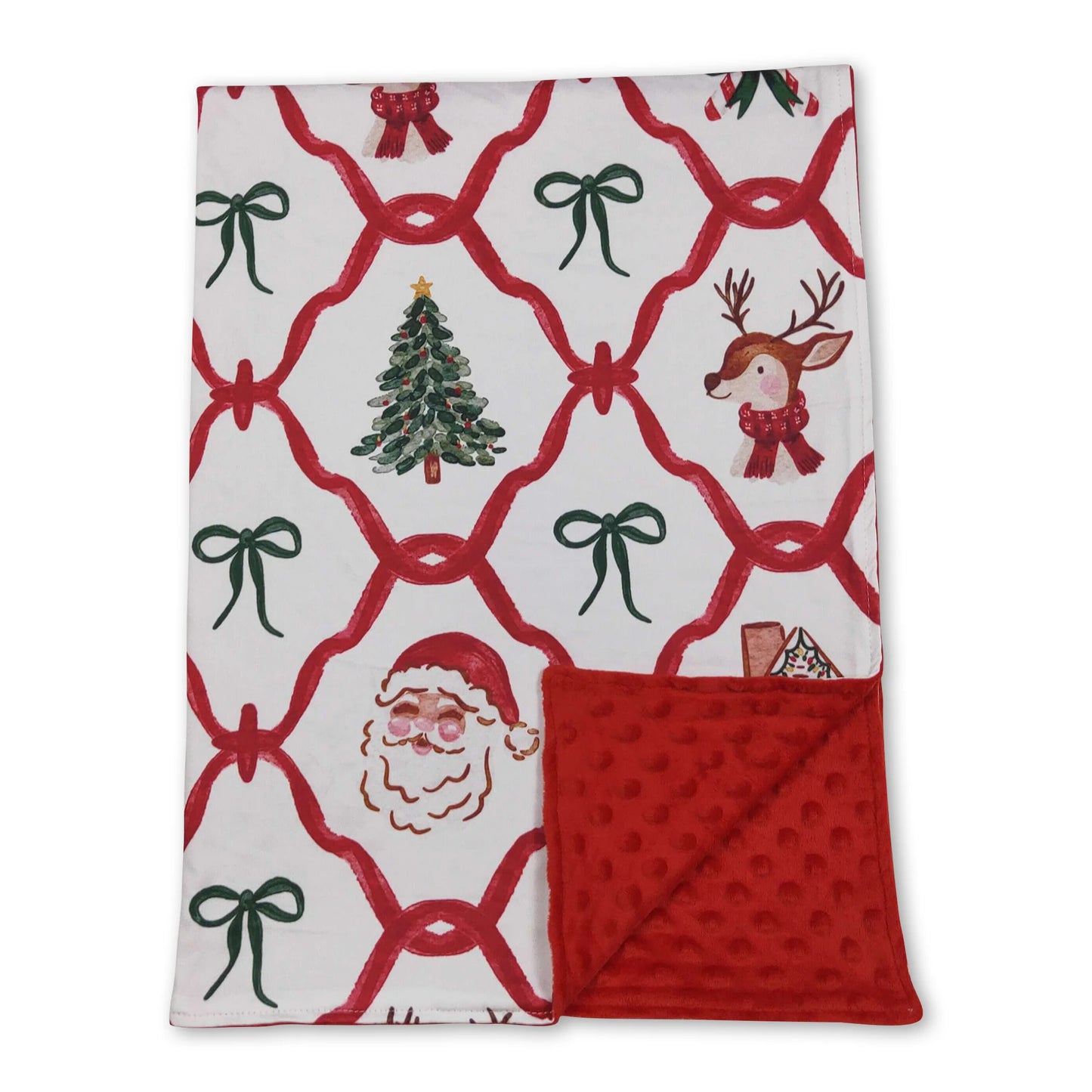 Christmas Minky Blanket