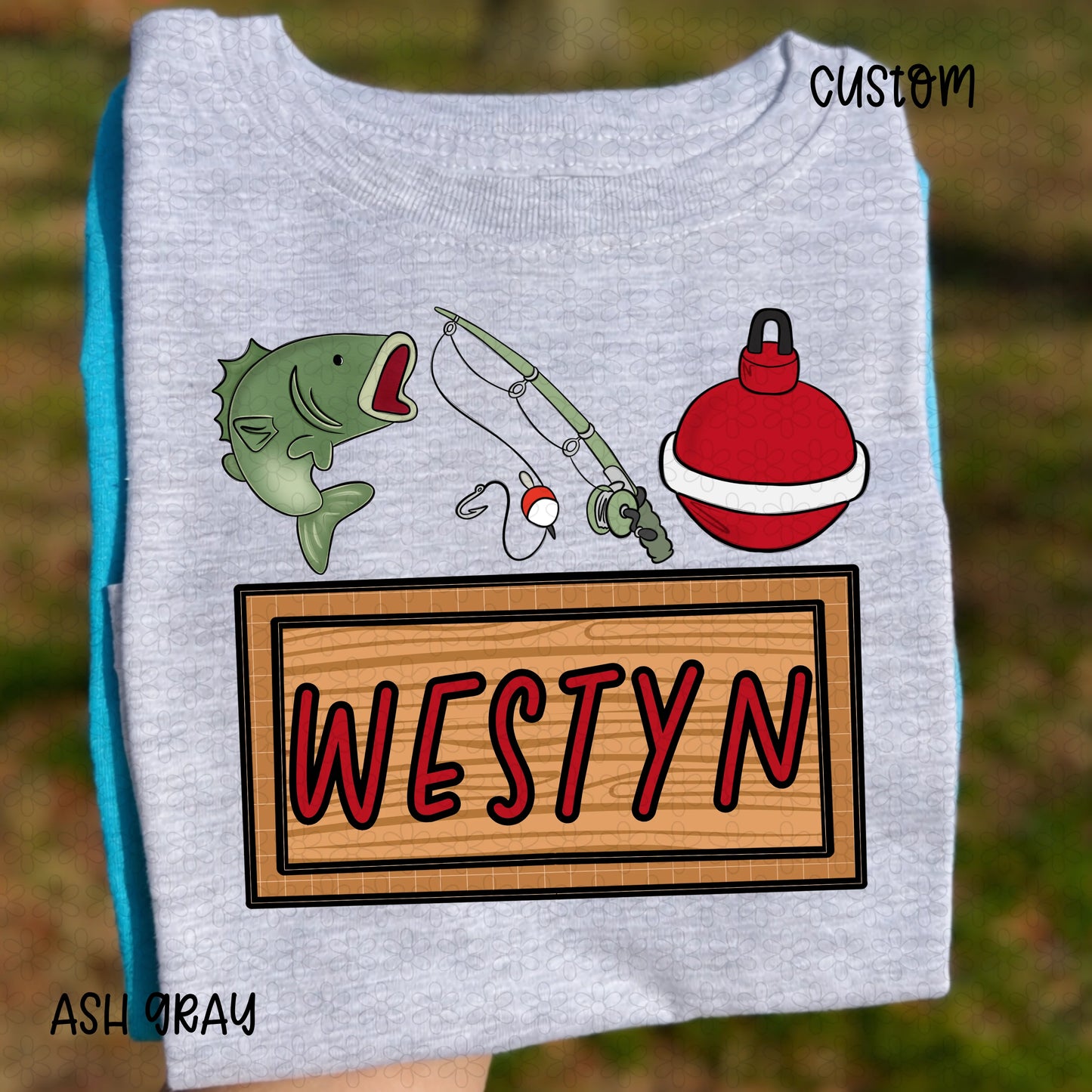 Custom Fish (boy) Tee