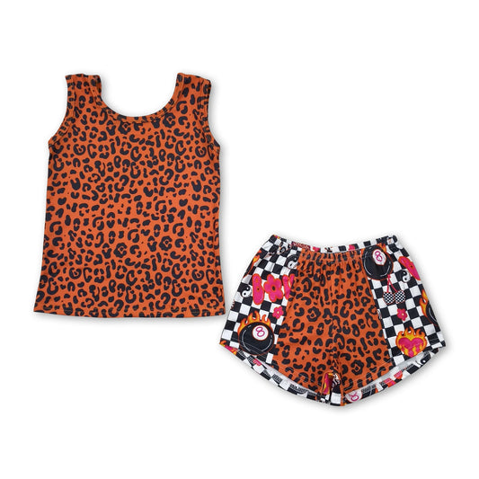 Leopard Short Set
