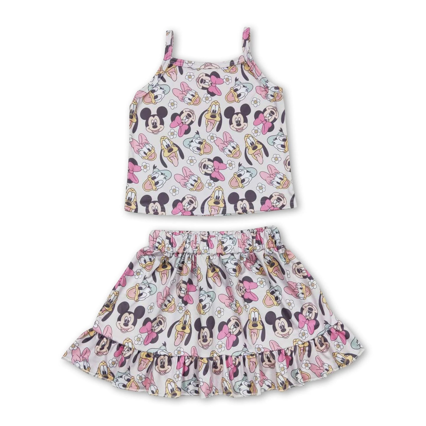Minnie Mouse Skirt Set