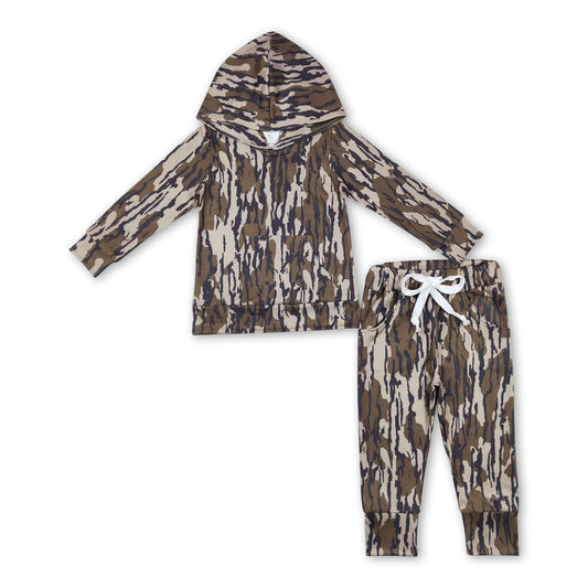 Camo Hooded Set